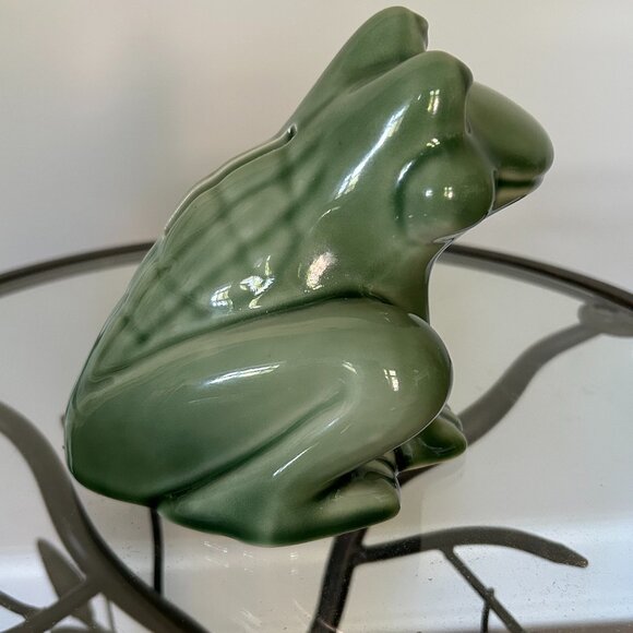 Rare WADE of England green frog piggy bank - Picture 5 of 5